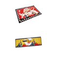 thumbnail image 1 of 2 Piezas Chef Cocina área Alfombra Piso Alfombra Antideslizante Felpudo A Sunnimix Alfombra de piso de cocina, 1 of 8