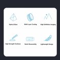 thumbnail image 4 of Nd ND128 Lens Filter Aluminum Alloy Optical Glass HD Coating Image Video Effects Drone Camera Filter for Flip Drone, 4 of 7