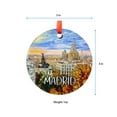 thumbnail image 5 of Madrid Spain Christmas Ornament, Ceramic/Acrylic - Madrid Spain, Spain Hawaii Travel Souvenir, Seasonal Tree Ornament, Travel Memento 2025, Gift for Travelers, 2025 Edition, 5 of 5
