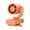 Orange, variant on Portable Clip on Fan – Rechargeable Mini Quiet Fan for Neck, 5 Speeds 1200mAh Battery, USB Desk Fan for Backpack Bike Belt, Outdoor Travel Home Office
