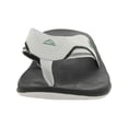 thumbnail image 2 of Reef Mens Fanning Faux Leather Bottle Opener Thong Sandals, 2 of 5
