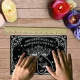 thumbnail image 3 of Wood Spirit Board Pendulum Board Wooden Talking Boards with Planchette Black Divination Game Kit Spirit Hunt Metaphysical Message Decor for Wicca, 3 of 9