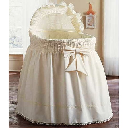 Embossed Damask Bassinet Set