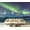Color1, variant on Peel and Stick Wallpaper Gullfoss Falls Northern Lights Iceland Modern Art Wall Mural Decor Self Adhesive and Removable 69in x 98in