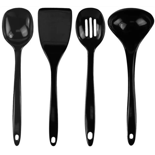 Ensemble de 4 Ustensiles Noir