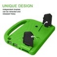 thumbnail image 5 of Dteck Case for Amazon Fire HD 10 2021/HD10 Plus 2021 10.1-inch 11th Generation,Kids Friendly EVA Foam Shockproof Handle Kickstand Case Lightweight Protective Shell Cover,Green, 5 of 8
