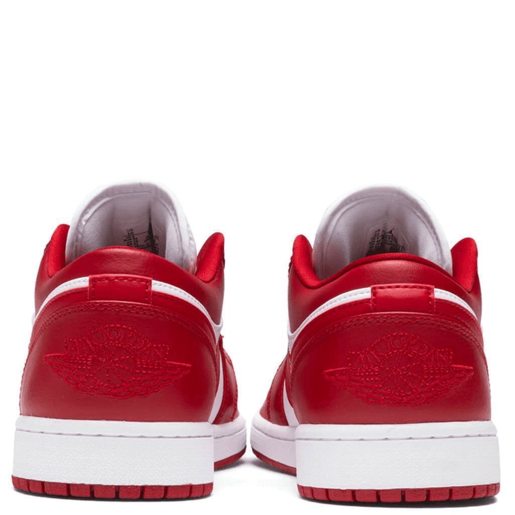 Nike Mens Air Jordan 1 Low "Gym Red" Basketball Sneakers (8) - image 5 of 5