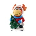 thumbnail image 1 of Musical Santa Christmas Decor: Light-Up Resin Figurine with USB/Battery for Kids, 1 of 3