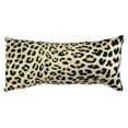 thumbnail image 2 of Everything Comfy Leopard Print Decorative Pillow, 16x6 Inch, Tan/Black,, 2 of 4