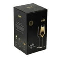 thumbnail image 4 of Verres à Champagne en Cristal Layla - 6,7 oz - Ensemble de 4, 4 of 7