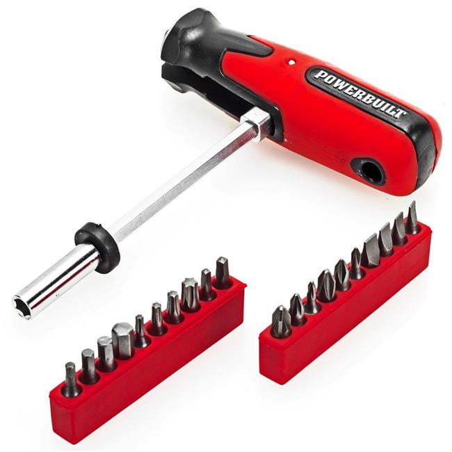 Powerbuilt 21pc THandle Bit Driver Set 941161