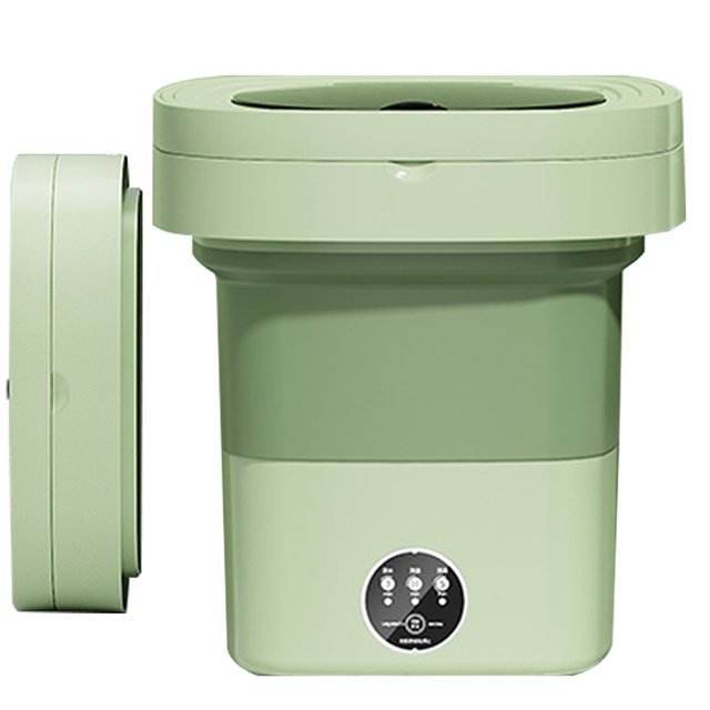 Lavadora Pequeña Plegable Mini Portátil 3 Modos 11 L Gran Capacidad para Apartamentos Dormitorios RV