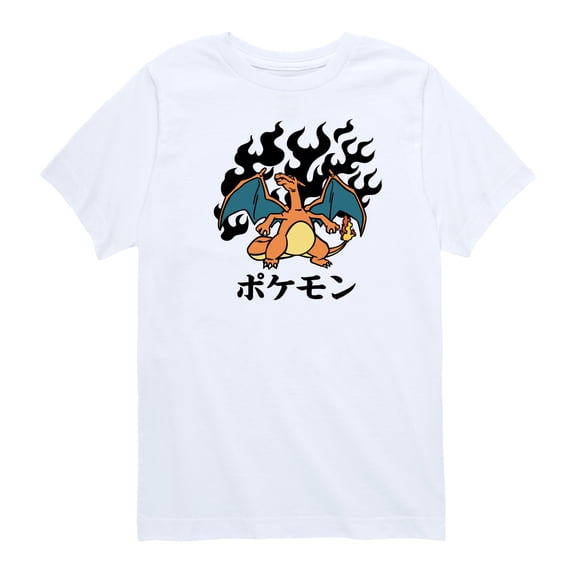 Pokémon - Charizard Flash Fire Short Sleeve Graphic T-Shirt