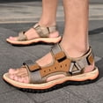 thumbnail image 2 of Comfortable Men's Sandals For Summer For Casual Outings And Beach Days Featuring Open Toe Design And Straps Versatile For Everyday Wear Sandals Men Size 14 Mens Extra Wide Sandals on Sandals for Men, 2 of 4