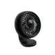 thumbnail image 2 of Riwesomey Mini ventilador eléctrico de ventilación de aire para coche con luz LED de colores, ventiladores de refrigeración ajustables silenciosos Paneles de instrumentos para automóviles Negro, 2 of 6