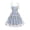 Blue, variant on Girls Tulle Princess Dresses Trendy Embroidery Flower Lace Bow Spaghetti Gown for Pageant Wedding Birthday Party Graduation Dance Prom Blue 10-11 Years
