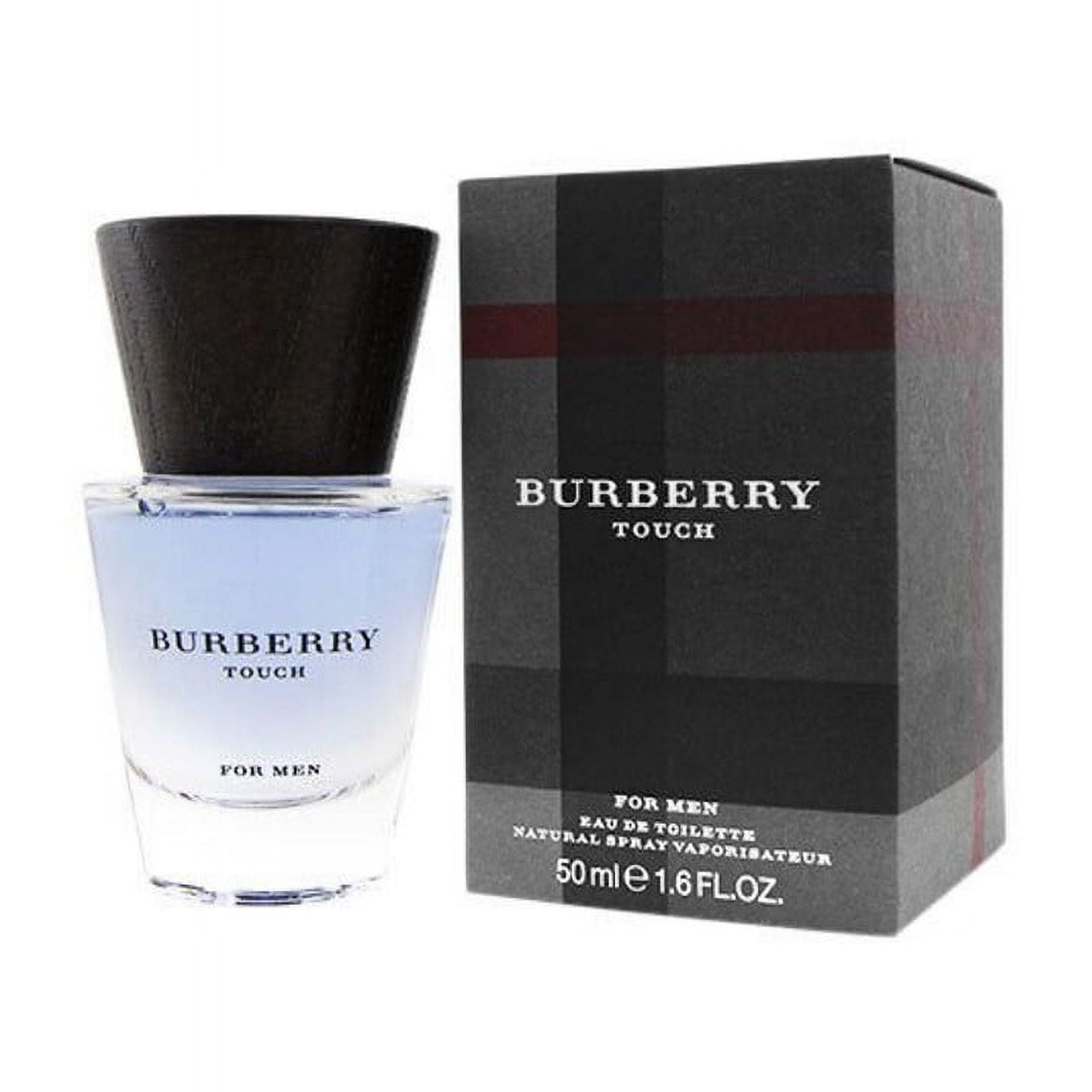 Burberry Touch Eau De Toilette Cologne, for Men, by Burberry, 1.7oz, Scent woody floral