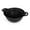 Black, variant on Mintra Home - Plastic Strainer Colanders Set (3 Pack) - kitchen, pasta, vegetables, rice and beans