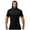 Black, variant on Men's T Shirts T Shirts for Men Hooded Short Sleeve Loose TunicHooded Shirt Blouse Fast Dry Clothes And Fitness Height Stretch Sunscreen Top Mint Green,L