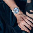 thumbnail image 6 of Mens Sport Military Analog Quartz Watch Chronograph Classic Casual Business Dress Waterproof Watch Multifunctional Wristwatch with Leather Strap, 6 of 7