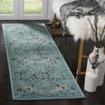 thumbnail image 6 of SAFAVIEH Evoke Teale Bordered Runner Rug, Light Blue, 2'2" x 7', 6 of 11