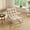 Beige, variant on Indoor Outdoor Rocking Chair, Modern Metal Frame Rocker with Ultra-Thick Cushion, 300lbs Capacity for Bedroom, Living Room, Patio