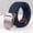 Dark Blue, variant on IQOGKRN Unisex Canvas Web Belt Automatic Metal Buckle Cut-To-Fit Adjustable Breathable Woven Strap Belt Black 120cm