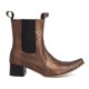 thumbnail image 3 of NECHOLOGY Botas Mujer Zapatos Botines de mujer Botas elásticas Extra grandes para mujer, estilo europeo y americano, punta estrecha, tacón bajo, tacón grueso, botas de cuero, 2023 (Brown, 7.5), 3 of 5