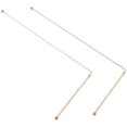 thumbnail image 1 of Copper Dowsing Rods - 99.9% Pure Copper 2PCS Divining Rods Energy Water Witching Detector, 1 of 5