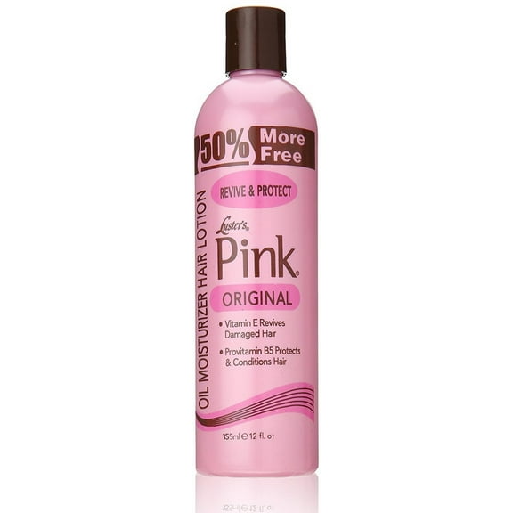 Luster's Pink Oil Moisturizer Hair Lotion, Original 12 oz (Pack of 2)