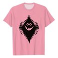 thumbnail image 1 of toraway Mens T-Shirts Male Print Theme T Shirt Printed Solid Color Short Sleeve Top S, 1 of 2