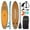 Brown, variant on HHSJZWCY 10' Ultra-Light Inflatable Stand up Paddle Board for Adult, Extra Wide SUP with Premium Accessories