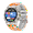 CamouflageSilverOrange, variant on VAYKAL Smartwatch Fitness Tracker for Android and iOS Multiple Sport Modes AMOLED Screen 1ATM Waterproof Compass Pedometer Timer Stopwatch Make and Answer Calls Message Notifications