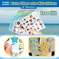 thumbnail image 4 of 100 Pieces Stitch Stickers Lilo and Stitch Sticker Pack, Cute Cartoon Waterproof Vinyl Stickers for Laptop Water Bottle Skateboard Phone Case Computer Scrapbook Notebook, 4 of 6