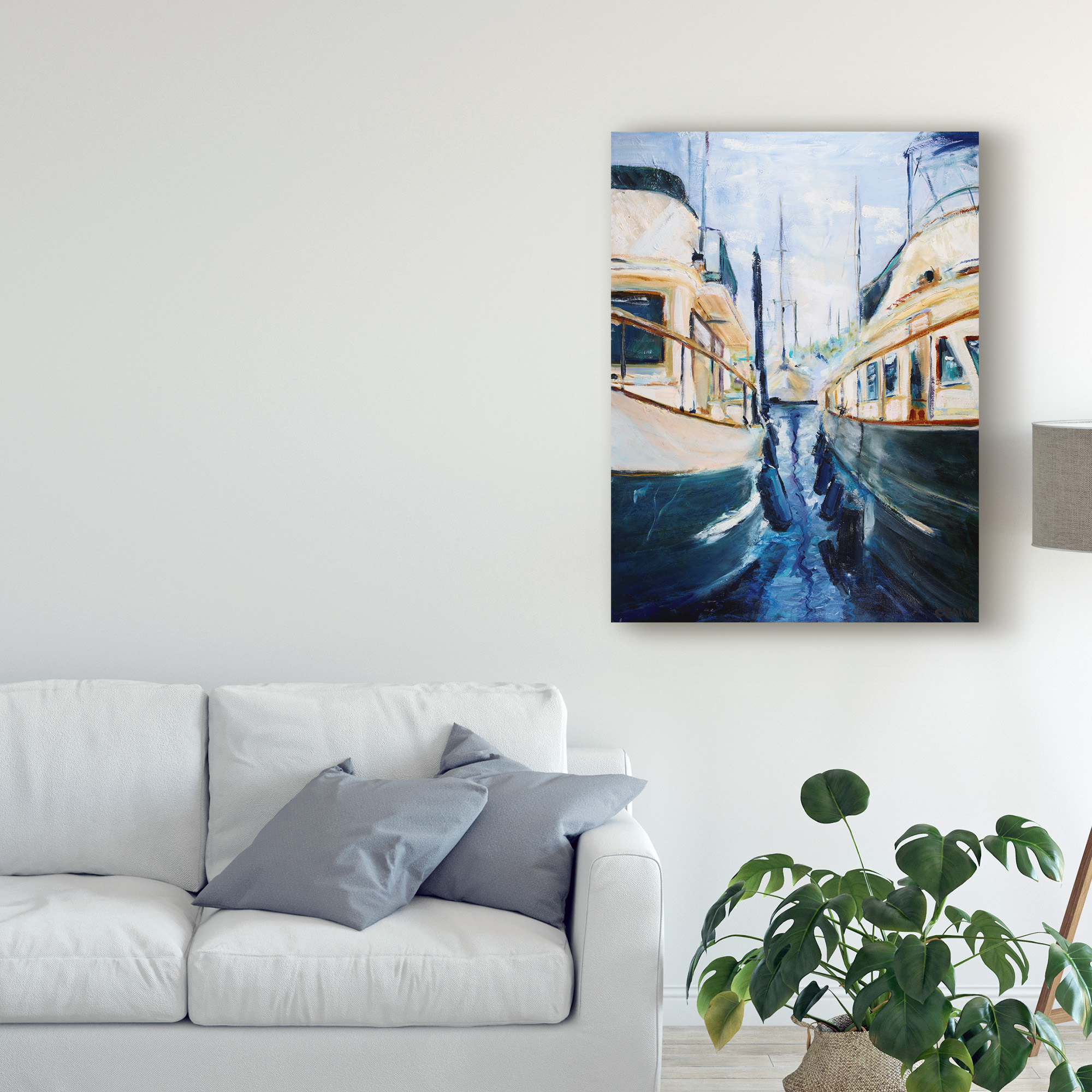 Trademark Fine Art 'Grand Banks' Canvas Art by Curt Crain
