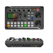 Podcast Equipment Bundle, BM-800 Recording Studio Package with Voice Changer, Live Sound Card - Audio Interface for Laptop Computer Vlog Living Broadcast Live Streaming