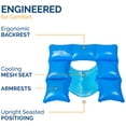 thumbnail image 3 of Silla de piscina Swimways Comfort Cloud Sling Seat para adultos, 3 of 7