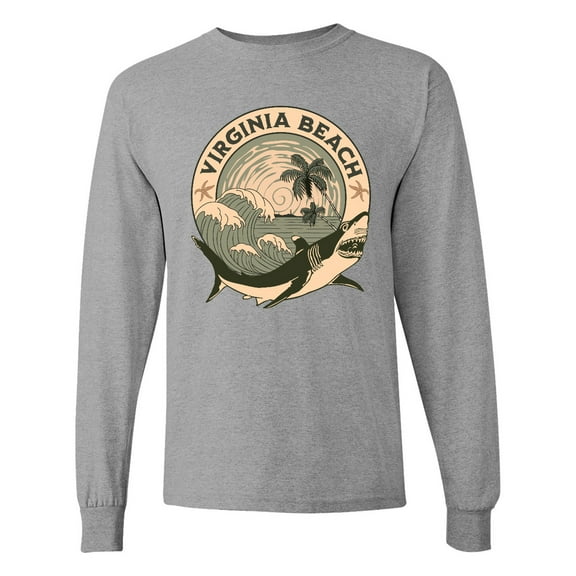 Inktastic Virginia Beach Va Vacation Long Sleeve T-Shirt