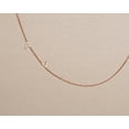 thumbnail image 2 of FusionJevel 925 Sterling Silver Sideway Personalized Initial Name Necklace-Custom Letter Necklace Letter Necklace-Personalized Name Jewelry-Birthday Gift for Her-Mom Jewelry 18K Gold Plated Necklace, 2 of 2
