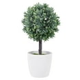 thumbnail image 5 of Indoor Fake Spherical Plant Window Decor Artificial Plastic Desk Potted Plants, 5 of 10