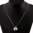 thumbnail image 4 of Rainbows Bridge Crystal Pendant Necklace Pet Loss Jewelry Cat Memorials Gifts, 4 of 7