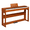 Walnut, variant on Tcbosik Digital Piano Keyboard 88 Keys with Stand, Beginner Home Piano with Headphone, Power Adapter and Triple Pedals, Walnut