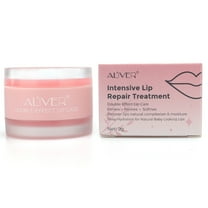 ALIVER 2 in 1 Strawberry Lip Care Kit with Lip Mask & Lip Scrub, Treatment to Restore, Hydrate & Plump Dry, Chapped Lips, 9 g