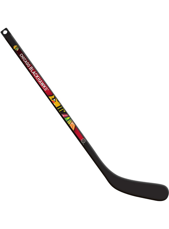 Chicago Blackhawks Unsigned InGlasCo Left-Handed Composite Mini Hockey Stick