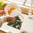thumbnail image 2 of 2PCS Vintage Christmas Winter Kitchen Towels Random Pattern Blind Box Dish Towels Lucky Hand Towels Deer Rabbit Bunny Candy Dishcloths, Test Your Luck, 16"x24", 2 of 6