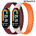 thumbnail image 2 of Silicone Magnetic Strap For Xiaomi Mi Band 8 9 Sport Wristband For Xiaomi Watch Miband 8 9 Accessories Watchcase Bracelet 03 pink for Miband 9, 2 of 6
