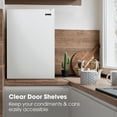 thumbnail image 3 of Magic Chef New 4.4-cu. ft. Mini Fridge in White, 3 of 6