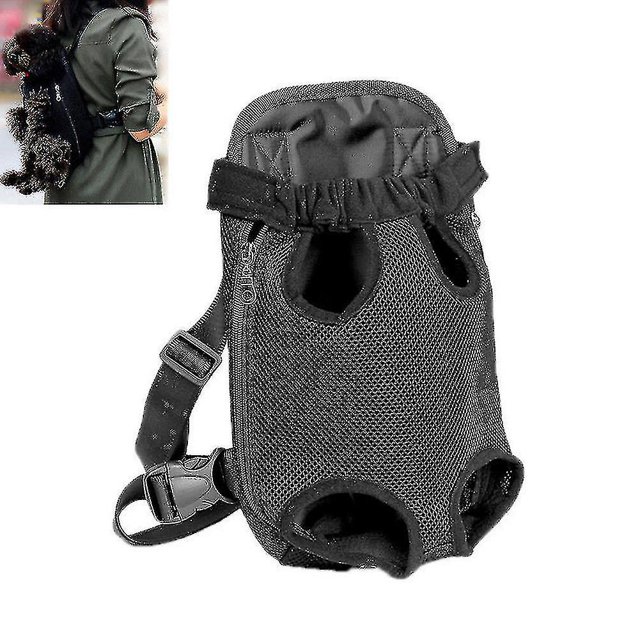Mochila portamascotas ajustable, bolsas de viaje con patas delanteras para perros y gatos, 1 ud.