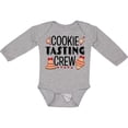 thumbnail image 3 of Inktastic Christmas Cookie Tasting Crew with Holiday Cookies Boys or Girls Long Sleeve Baby Bodysuit, 3 of 5