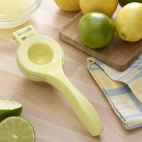 Amco Houseworks Eight Inch Two-in-One Lemon and Lime Squeezer by Lifetime Brands